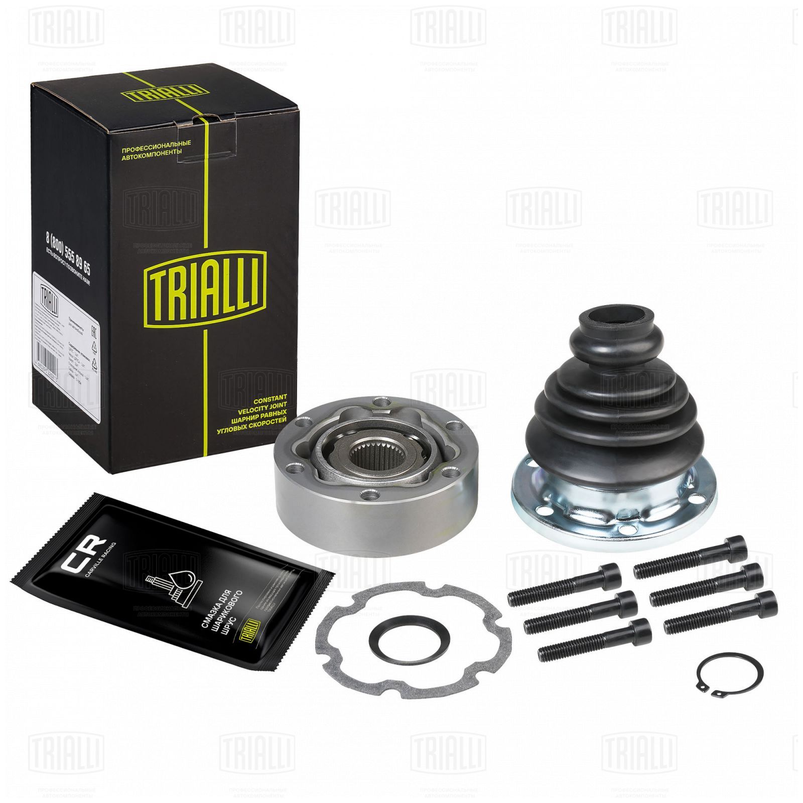 ШРУС внутренний VAG 100 90-05, для а/м Audi A4 95-01, A6 97-; Passat 96-05 Trialli