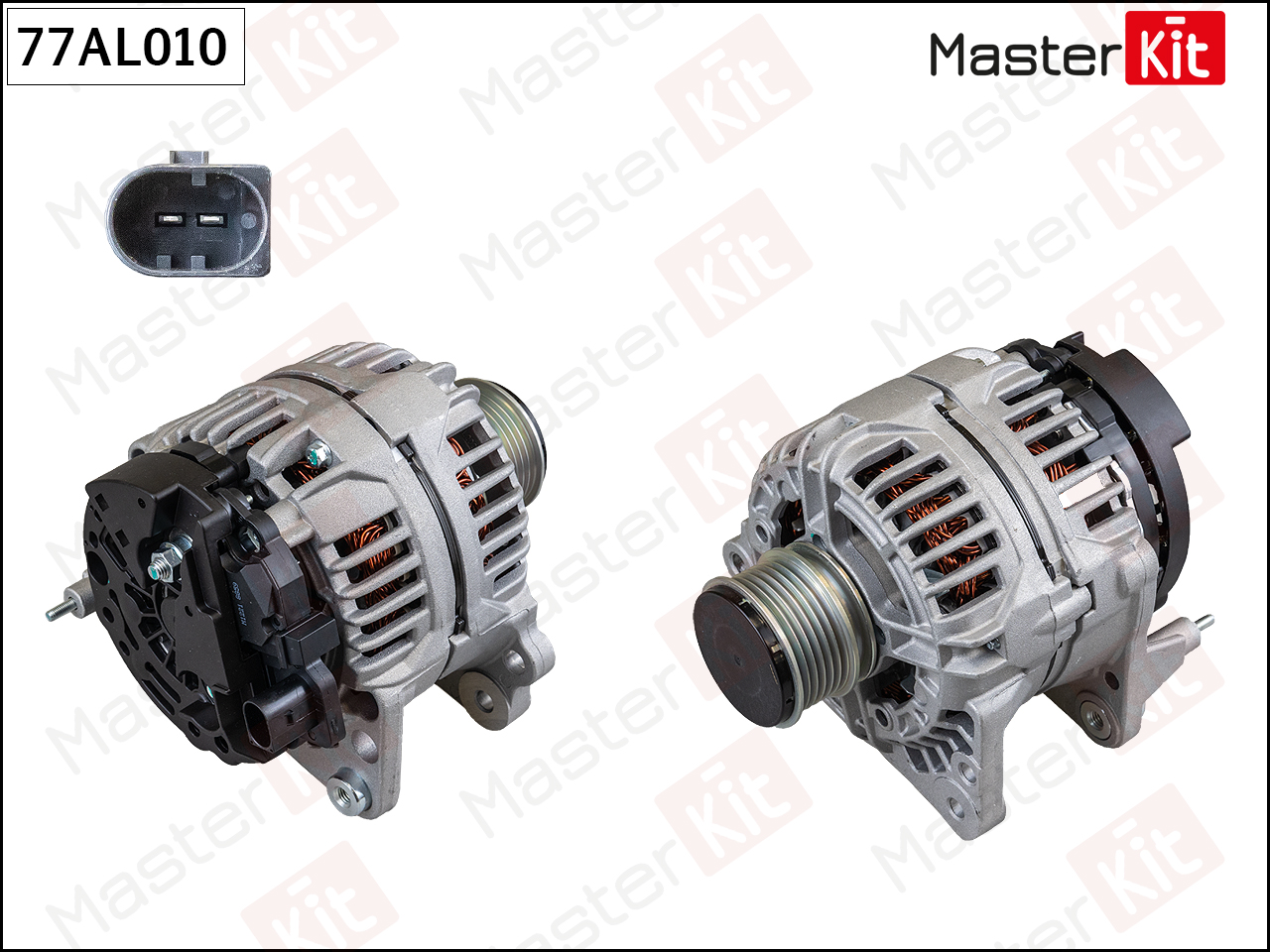Генератор SKODA OCTAVIA, VW BORA/GOLF IV 90A (14V 90A)