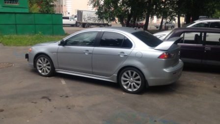 Краска кисточка Mitsubishi серебристый A31 Cool Silver KUDO (15мл)