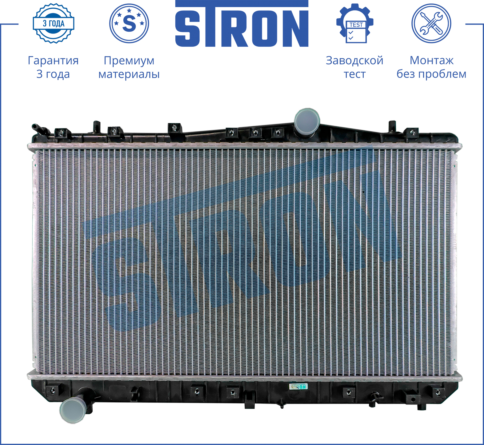Радиатор двигателя STRON CHEVROLET REZZO , DAEWOO TACUMA