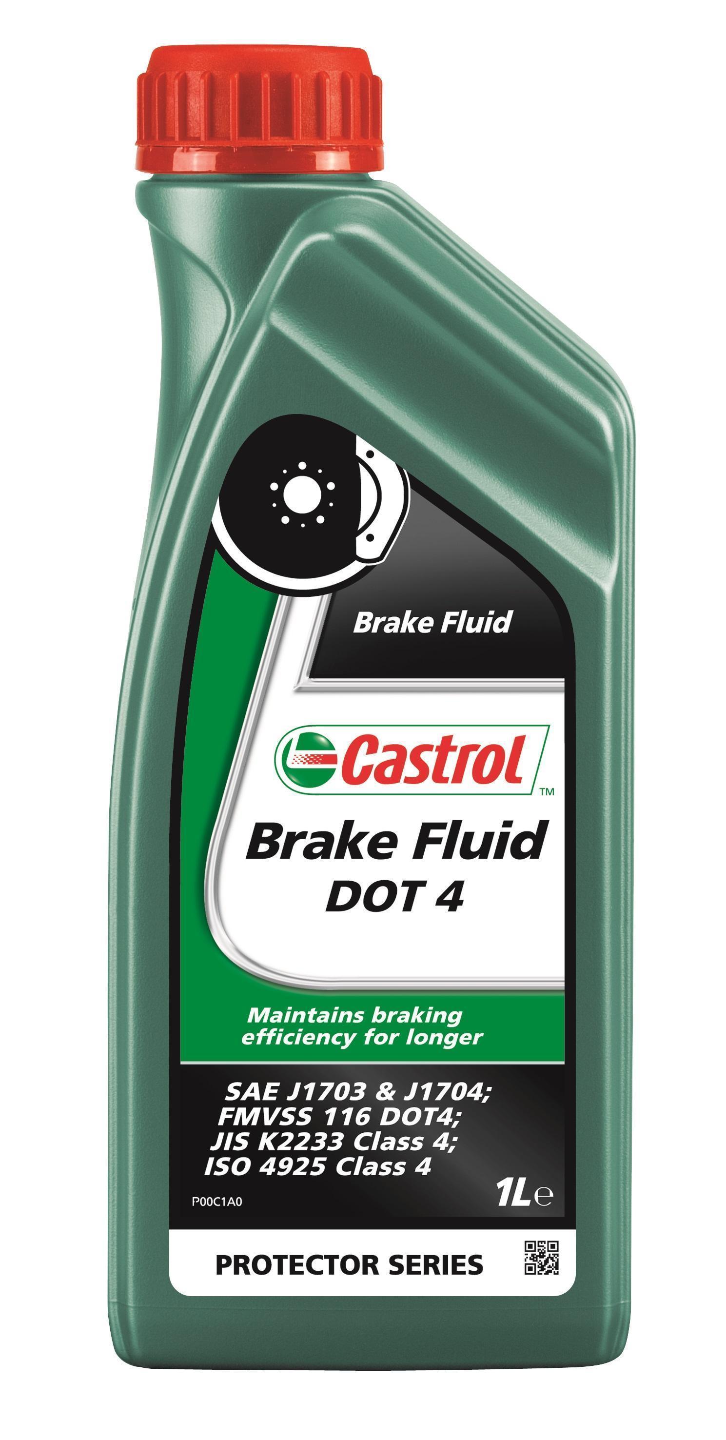 Жидкость тормозная Castrol Brake Flluid Dot-4 синтетическая 1л