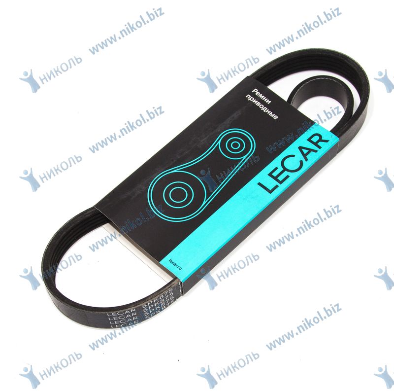 Ремень 5PK875 LECAR Daewoo Nexia, 8V Lanos без ГУР 96144932