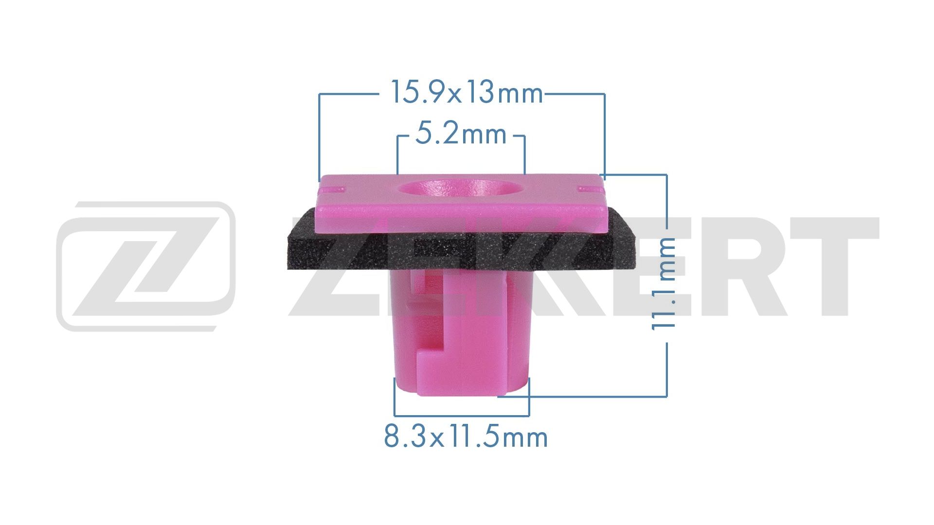 Клипса крепёжная Hyundai Kia (миним. кол-во заказа 10 шт)