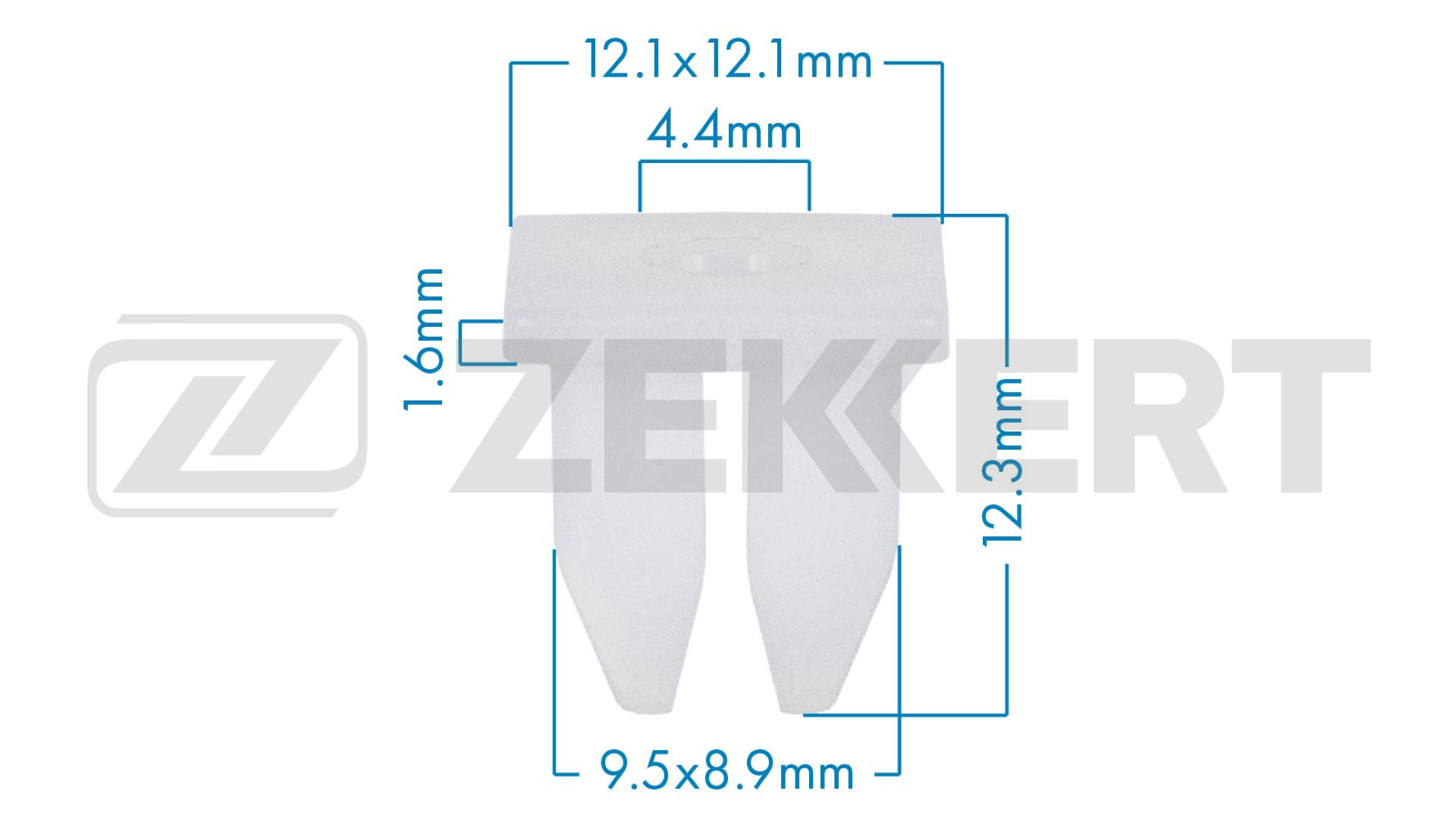 Клипса крепёжная Kia (миним. кол-во заказа 10 шт)