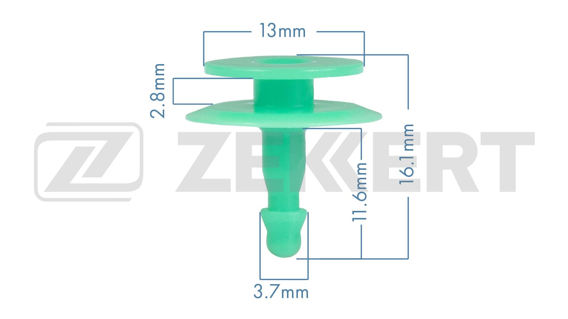 Клипса крепёжная Lexus (миним. кол-во заказа 10 шт)