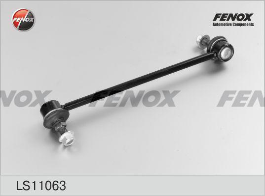 Стойка стабилизатора Kia Cerato 04-, Spectra 04- переднего левая \ FENOX LS11063