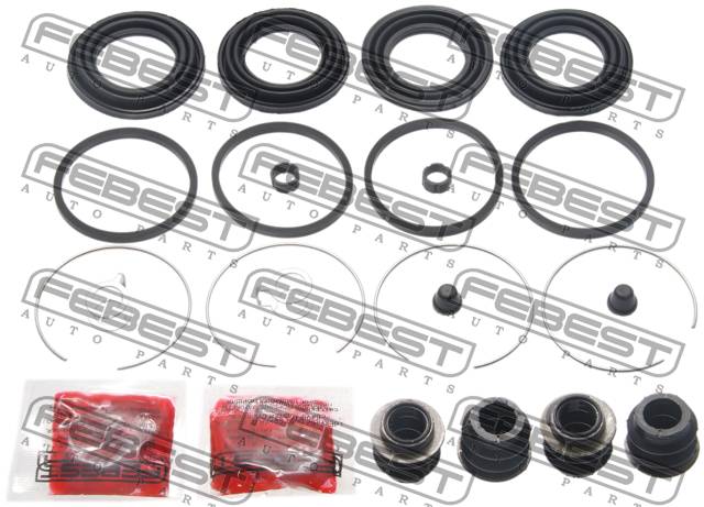 Ремкомплект суппорта TOYOTA CROWN/CROWN MAJESTA GS151,JZS15#,LS151,UZS15# 1995.08- переднего \ 0175-JZX110F FEBEST