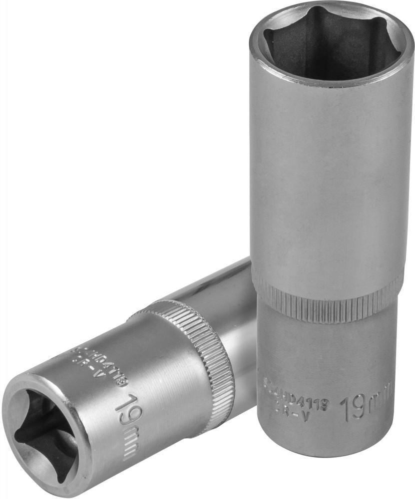 Головка глубокая 1/2" 19 мм 6 гр. JW 