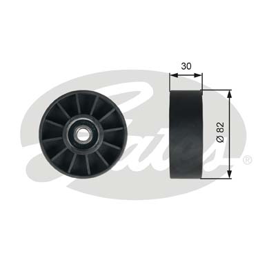 Ролик GATES GAZ, UAZ 2.3/2.7 93-