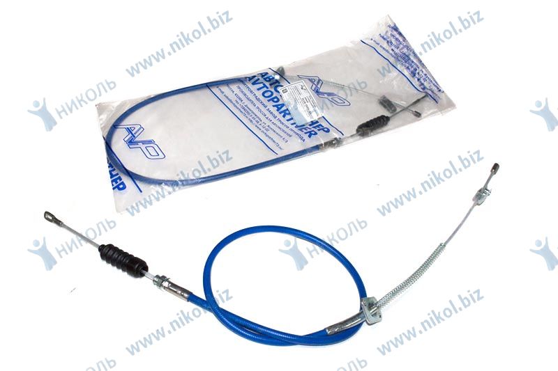Трос ручного тормоза ГАЗ-3110 левый Автопартнер в уп