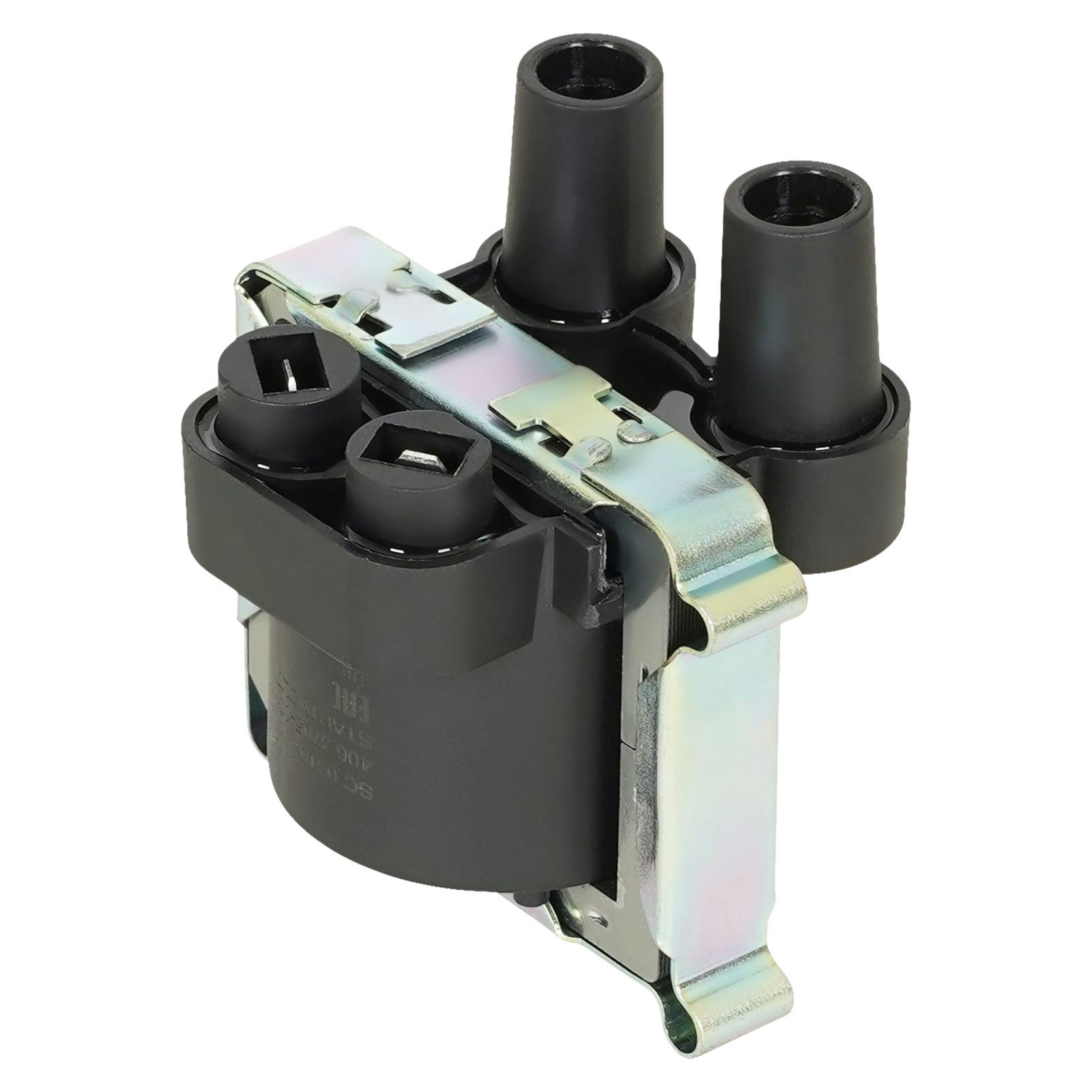 Катушка зажигания ГАЗ дв. 406/ВАЗ 1111 Ока (два вывода с кронштейном) StartVolt