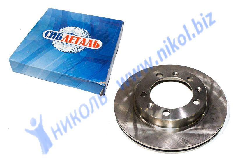 Диск тормозной УАЗ-3160 (перфорир) вент усилен СИБДЕТАЛЬ