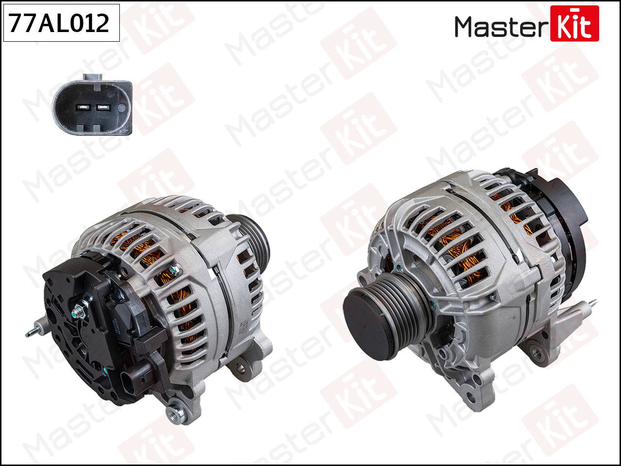 Генератор AUDI/VW 98-05 120A (14V 120A)