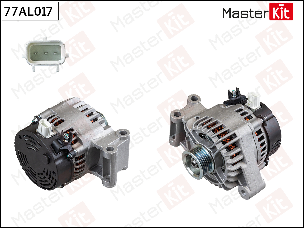 Генератор FORD FOCUS II (105A) (14V 105A)