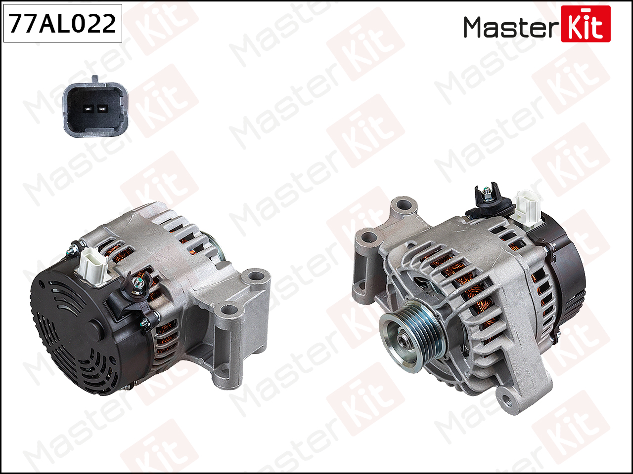 Генератор Renault Logan 04-10 (98A) MASTERKIT