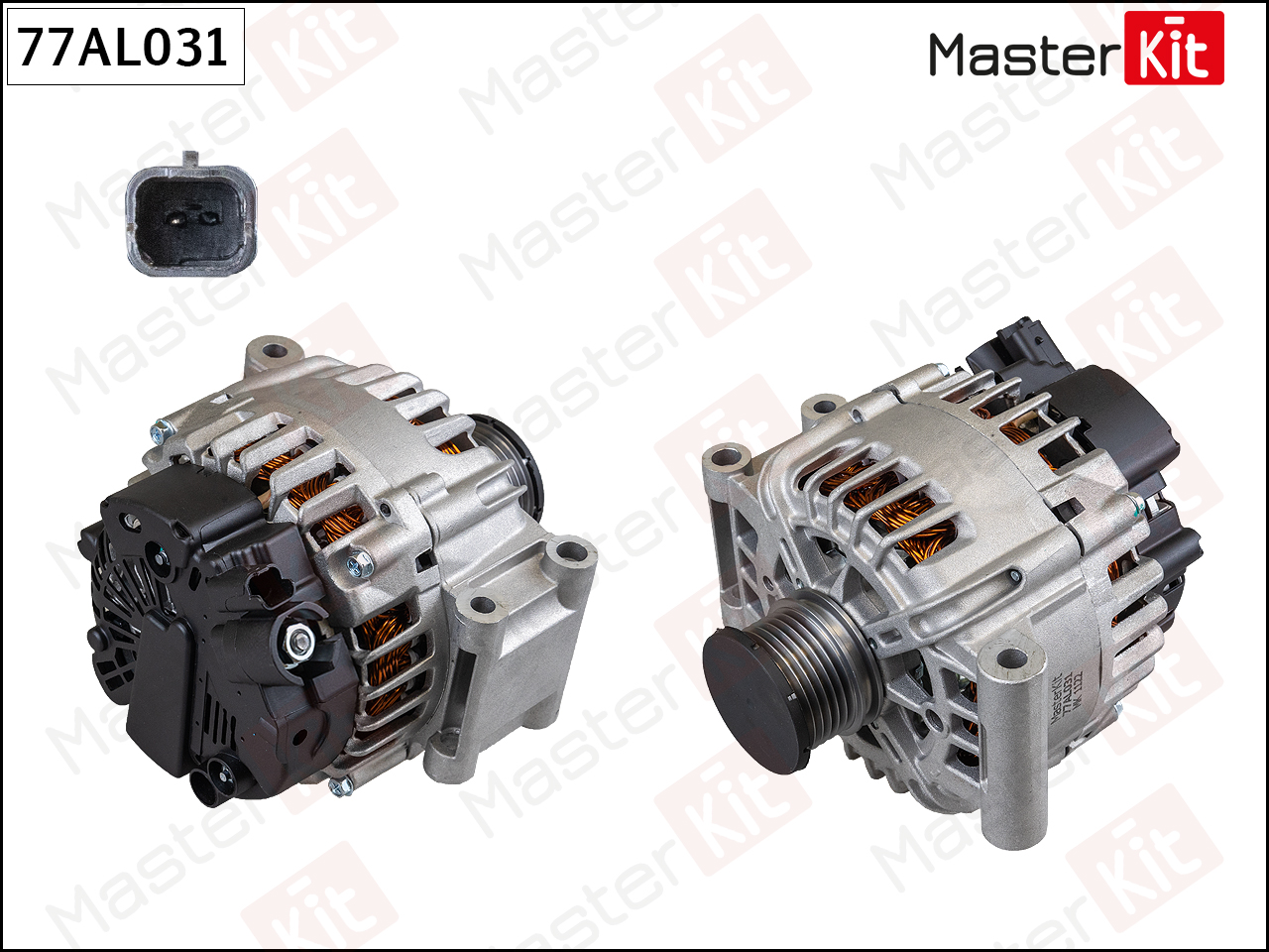 Генератор PEUGEOT 207/208/308 120A (14V 120A)