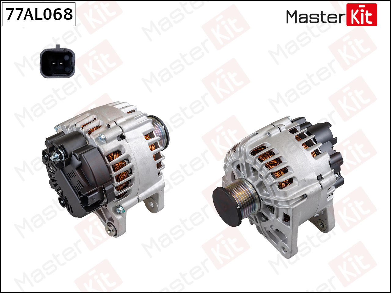 Генератор RENAULT DUSTER/CAPTUR 2014-> (12V 120A)