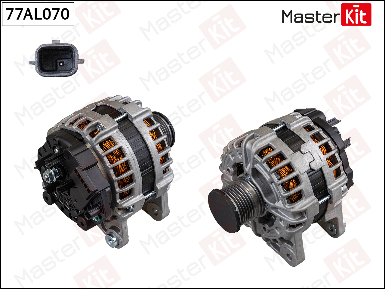 Генератор Nissan X-Trail (T32) 14-, Qashqai II 13- 2.0i 150A MASTERKIT