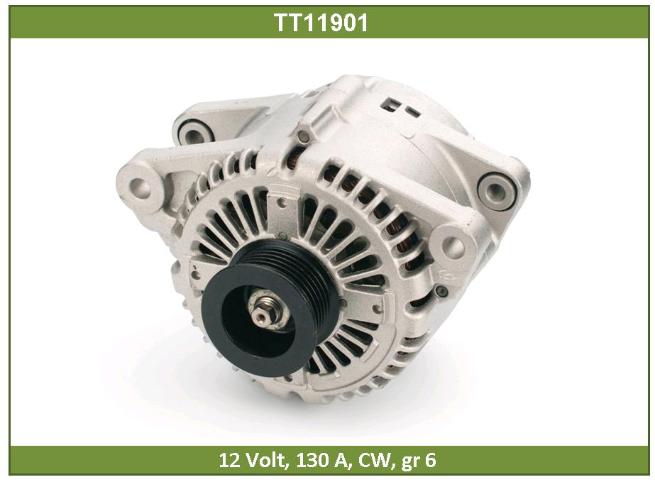 Генератор Hyundai Santa Fe 3.3 ,3.8 130A 6-Groove Pulley Tesla Technics