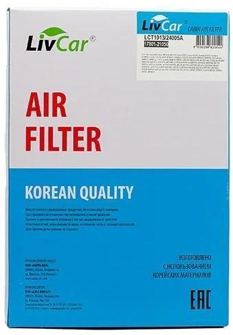 Фильтр воздушный Toyota Corolla (E150, E180) 06-, Auris 07-, Avensis (T270) 08-, RAV 4 08- LivCar