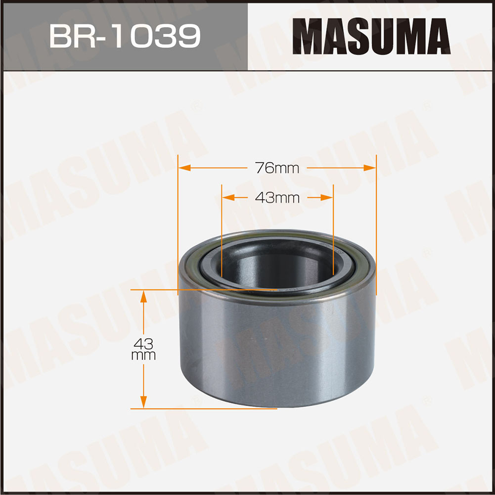 Подшипник ступицы NISSAN SERENA / C24 front Masuma
