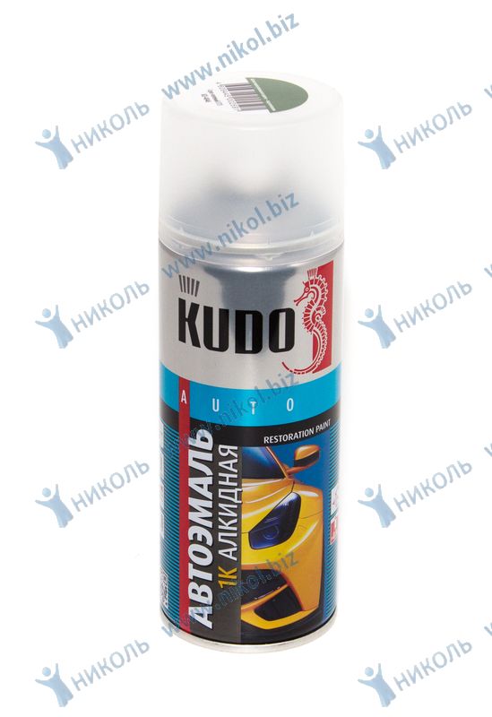 Краска аэроз ЛАДА (373) серо-зеленый KUDO (520мл)