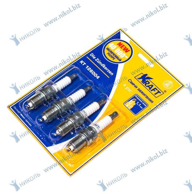Свеча KRAFT 2112 (16кл) (к-т=4шт)