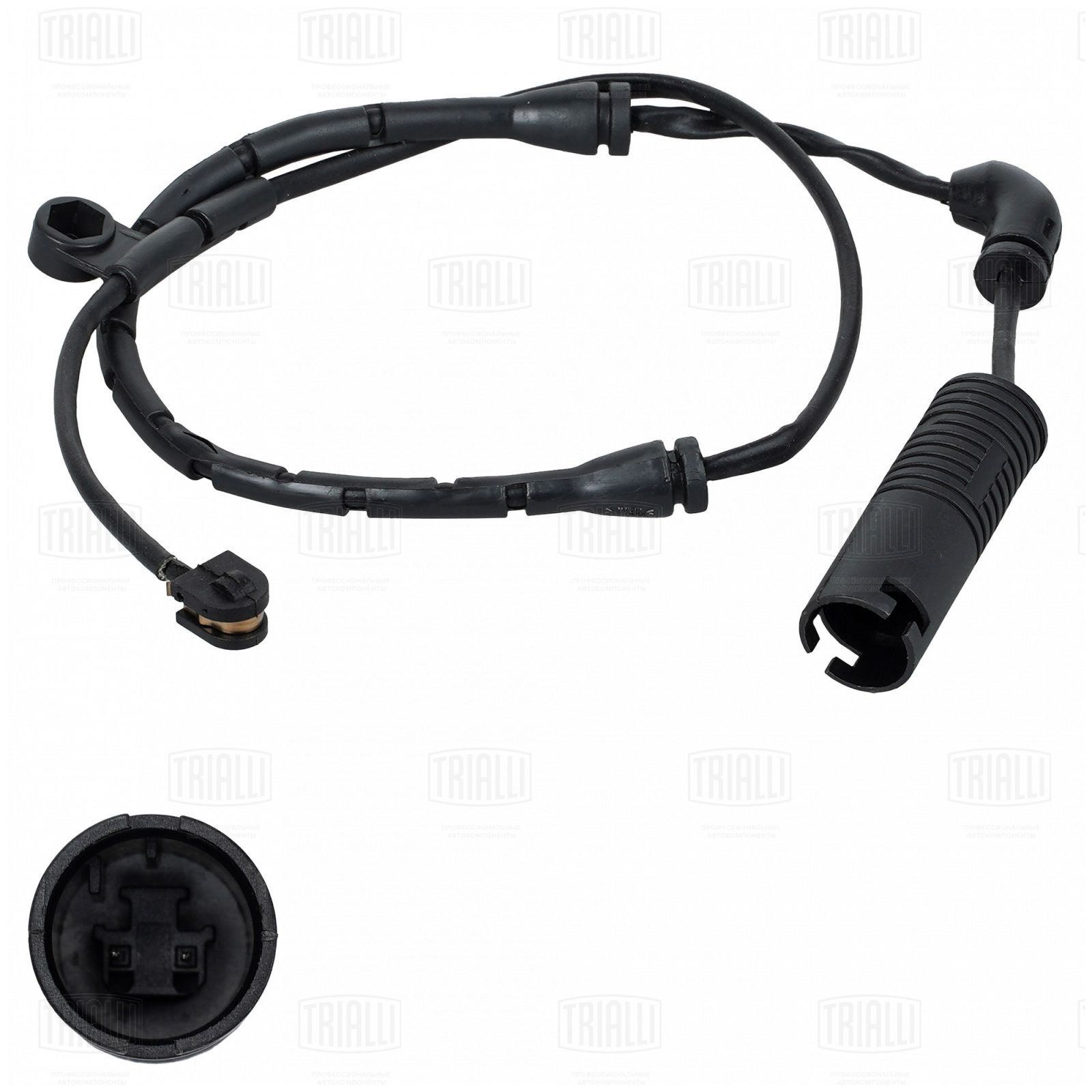 Датчик износа колодок BMW 3 (E46) (98-) перед. L=596 Trialli