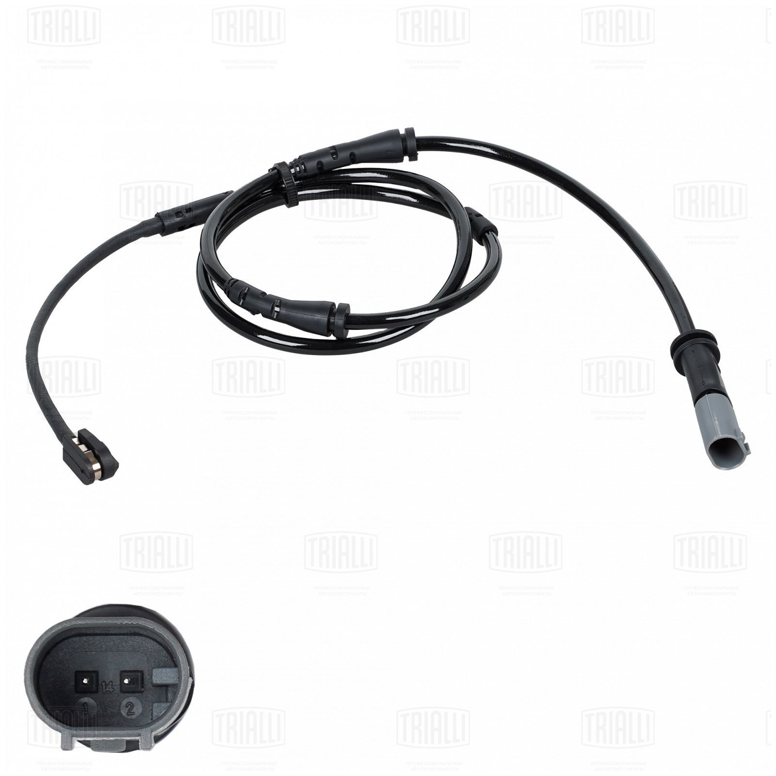 Датчик износа колодок BMW X3 (F25) (10-) перед. L=955 Trialli