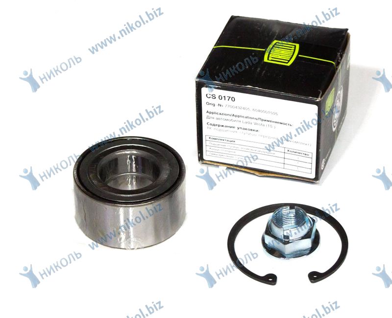 Подшипник ступицы 2180 LADA Vesta перед Trialli 7700432405