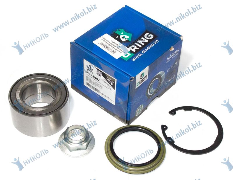 Подшипник ступицы MAZDA 323 IV-VI (89-) передней (рем.к-т) B-RING HÄRDIG