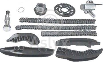 Комплект цепи ГРМ BMW SERIE 1 E81/F20/F30 1.6/2.0D ПОЛНЫЙ_ASLYX