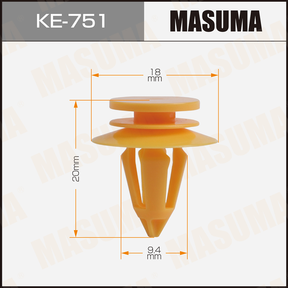 Клипса Masuma KE-751
