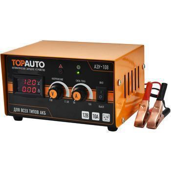 Зарядное устройство Top Auto АЗУ-305 12 В 6 А регулировка тока для АКБ до 100 А/ч 