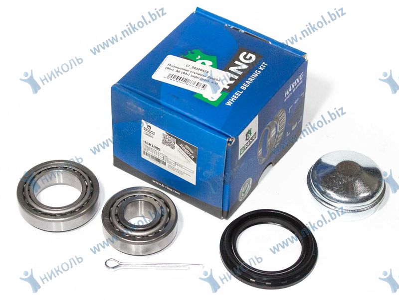 Подшипник ступицы AudiA4 (95-), A6 (94-) задн (рем. к-т) B-RING HÄRDIG
