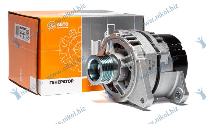 Генератор Г-ль-Бизнес дв УМЗ-4216 120А поликлин шкив АвтоЭлектрика (5122.3771-40)
