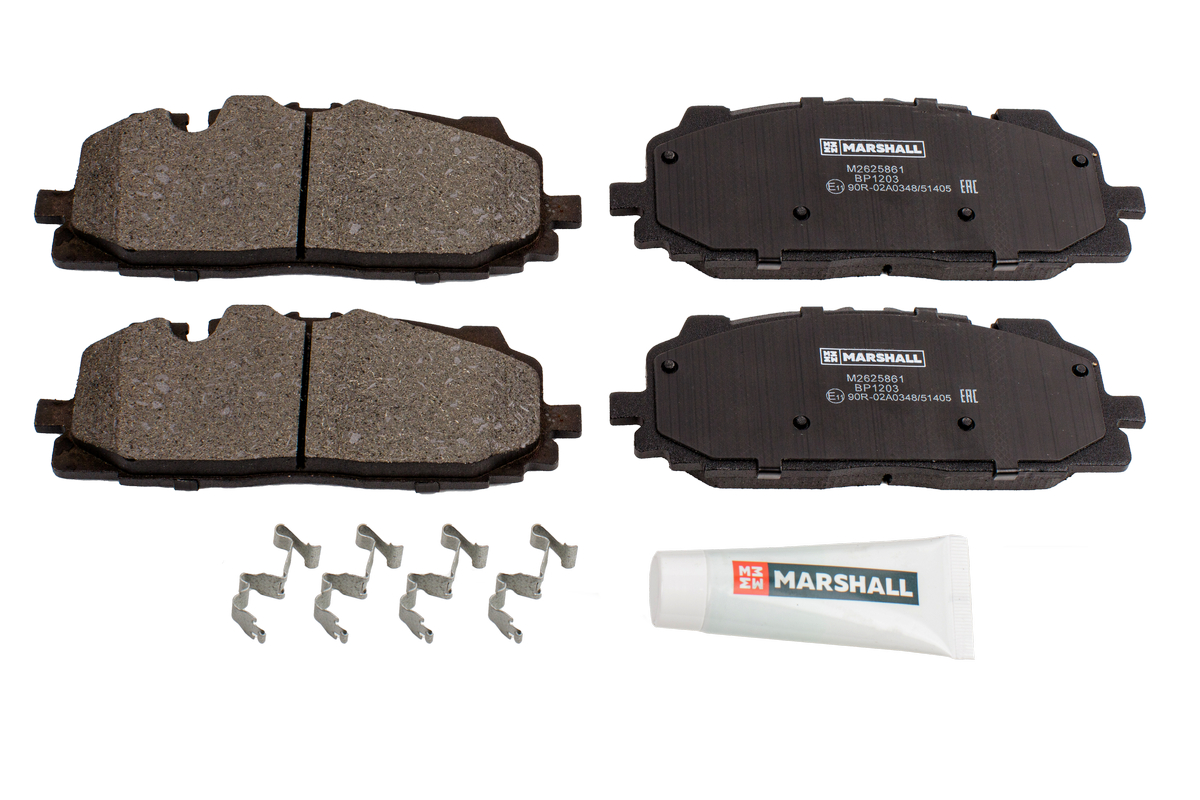 Колодки тормозные VAG A4 (B9) 15-, A6 (C8) 18-, Q5 (FY) 17- передние Marshall 