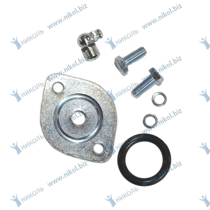 Р/к крышки шкворня Газ-3307 (крышка, болт, гровер, кольцо, масл.) MetalPart