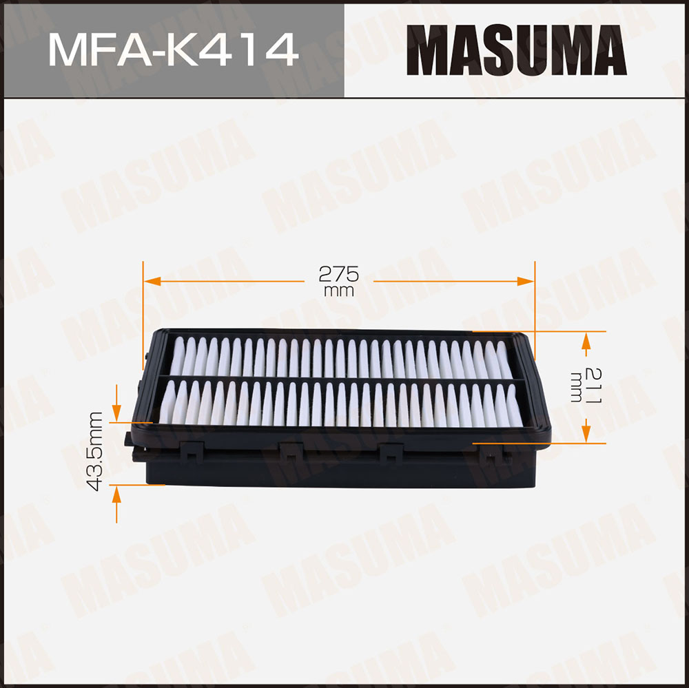 фильтр воздушный Kia K7 16- Masuma