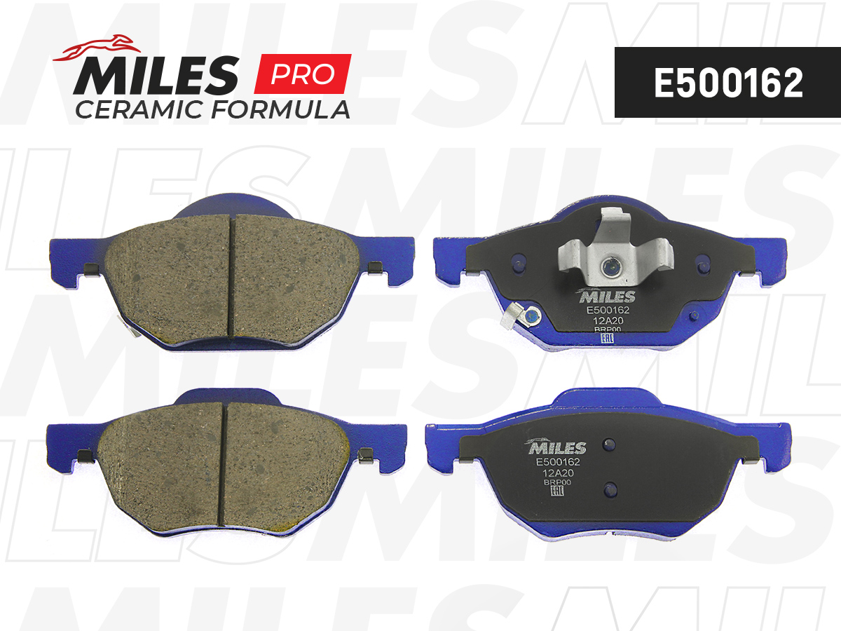 Колодки тормозные MILES E5 Ceramic HONDA ACCORD 2.0/2.2/2.4 03> передние