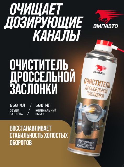 Очиститель дросселя ВМПАВТО 650 мл