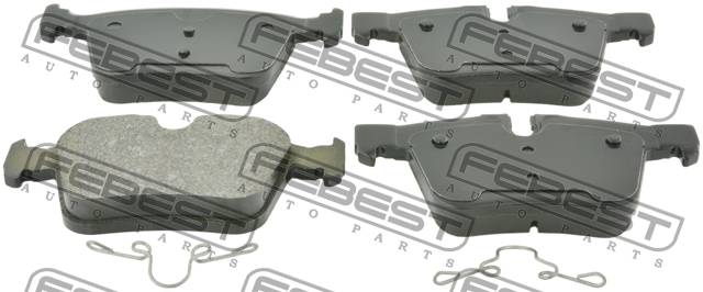 Колодки тормозные VOLVO XC90 2015- задние \ 2701-S90R FEBEST