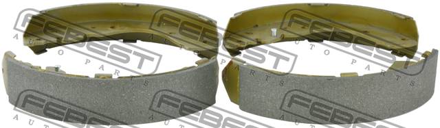 Колодки тормозные MAZDA B2500 UN 1999-2007 [GEN] задние (барабанные) \ 0502-BT50R FEBEST
