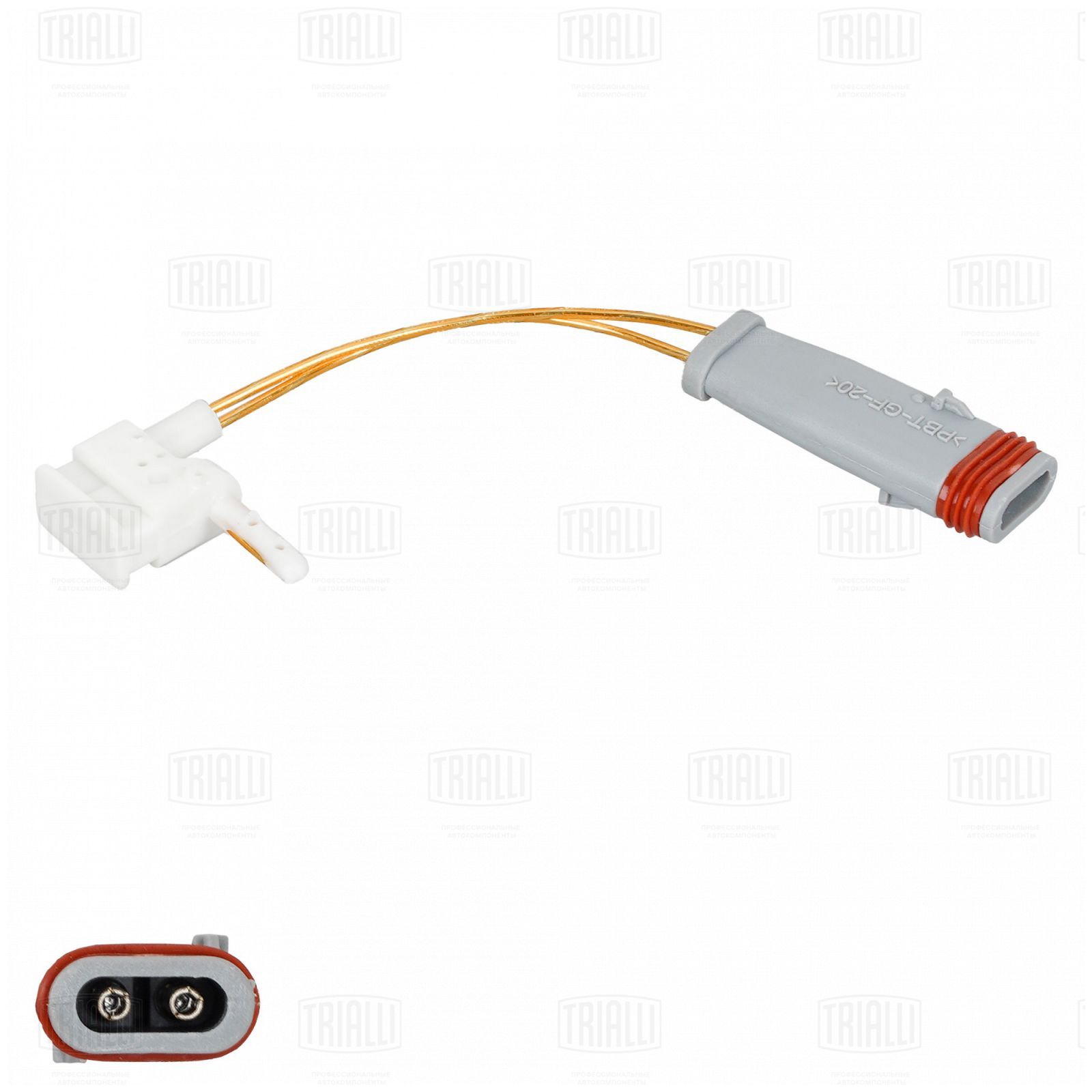Датчик износа колодок Mercedes E (W211) (02-) перед. L=102 Trialli