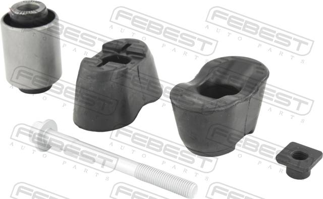 Опора ДВС Hyundai Solaris 10-; Kia Rio 11- передняя (комплект сайлентблоков) \ FEBEST HYMB-SBR-KIT