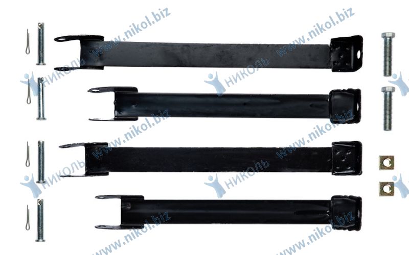 Набор крепежа дополнительного бензобака УАЗ-452 (полный к-т) MetalPart