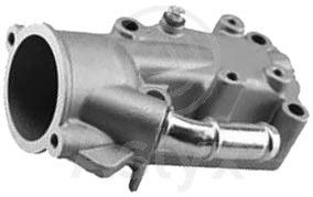 Корпус термостата CITROEN C3/C4/XSARA/PEUGEOT 206/307 1.4/1.6 97-, с прокладкой_ASLYX