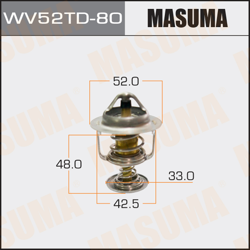 Термостат Toyota Yaris/Vitz 99-, Platz 99- MASUMA