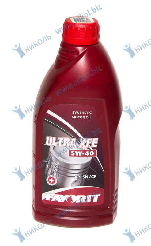 Масло Favorit Ultra XFE 5W40 SN/CF (1л) с