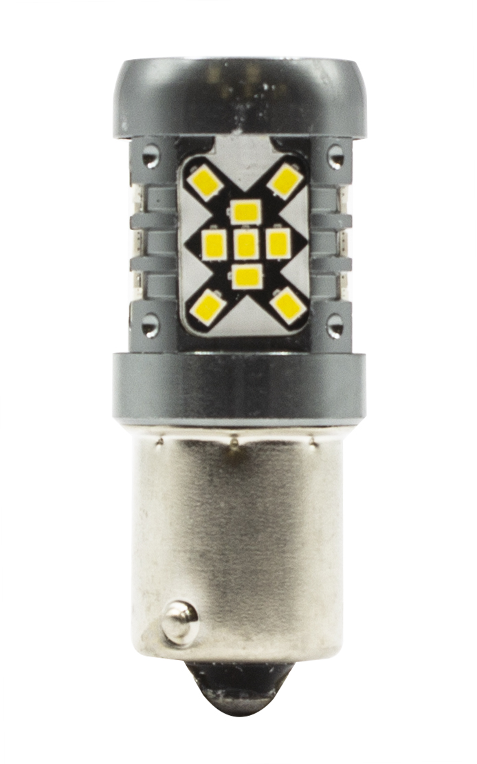 12V T25 45SMD(2016) BA15s WHITE (2шт.) 12T25/ORP/CAN09/2BL